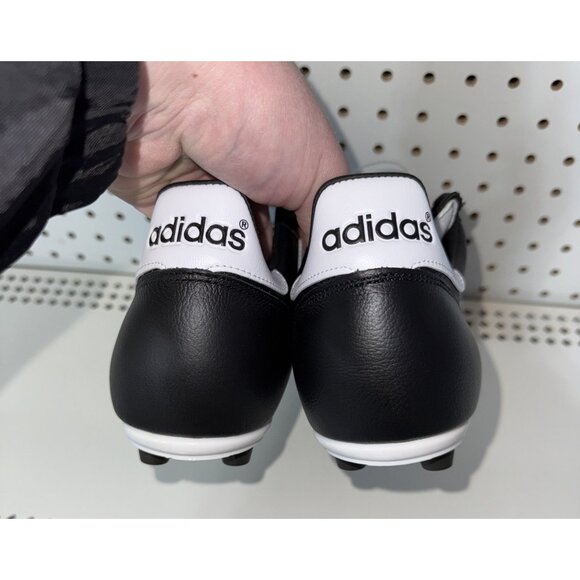 Adidas Copa Mundial FG Mens Leather Soccer Cleats Size 10.5 Black White 015110 - Picture 3 of 9